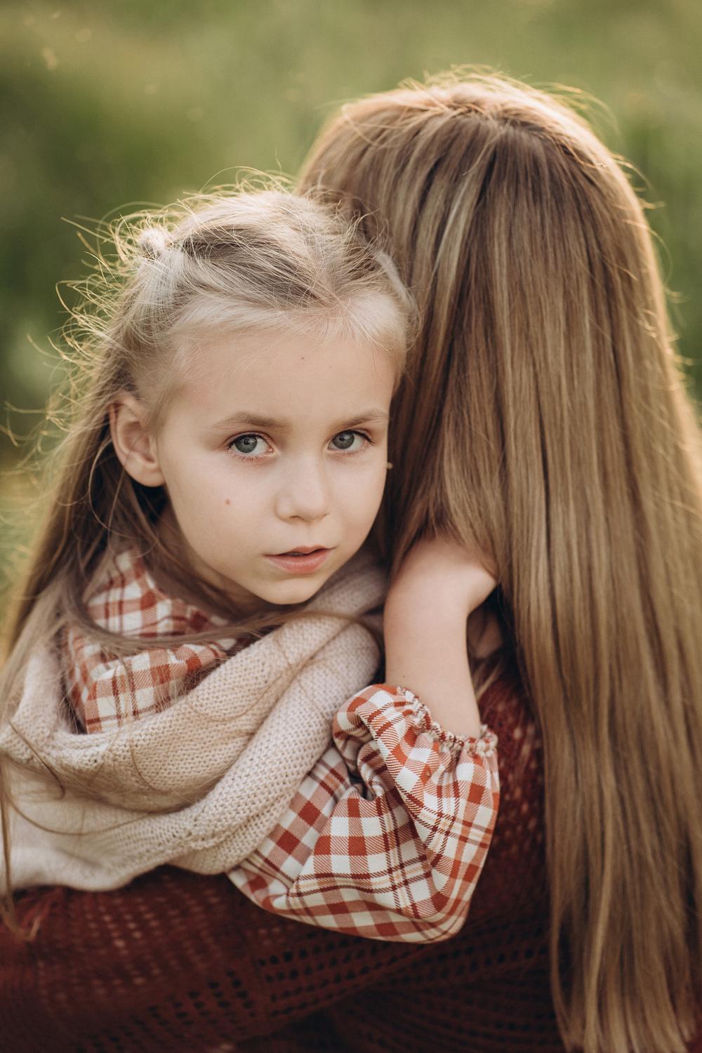 Mom and daughter