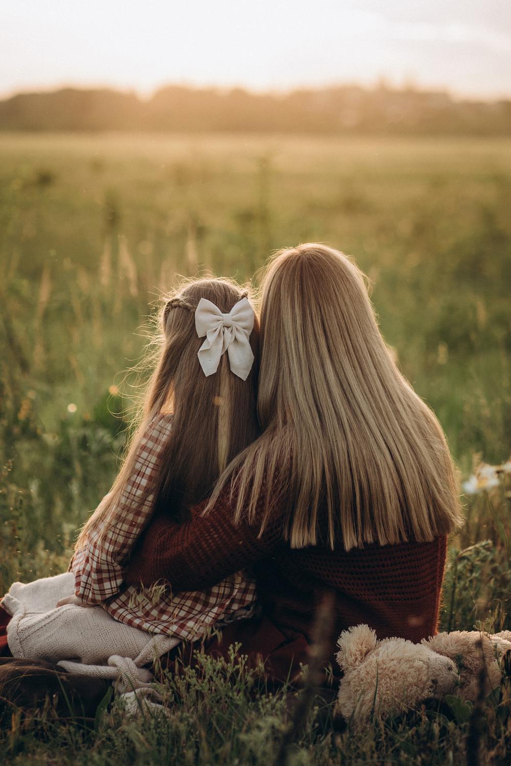 Mom and daughter