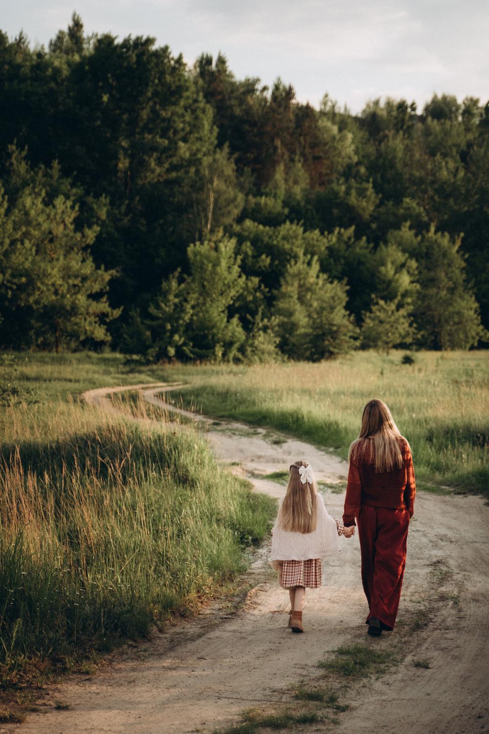 Mom and daughter