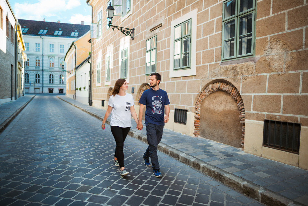 Love story in Budapest