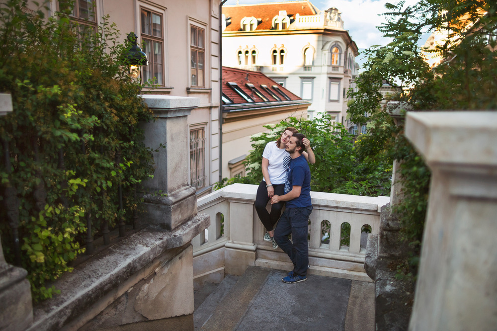 Love story in Budapest