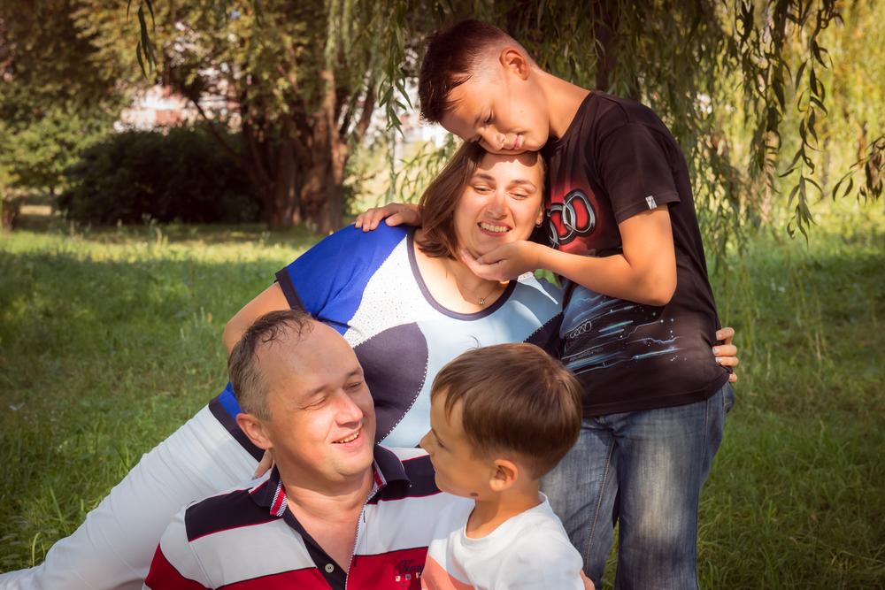 Семейные фотопрогулки - Воскресный день. Прогулка в парке