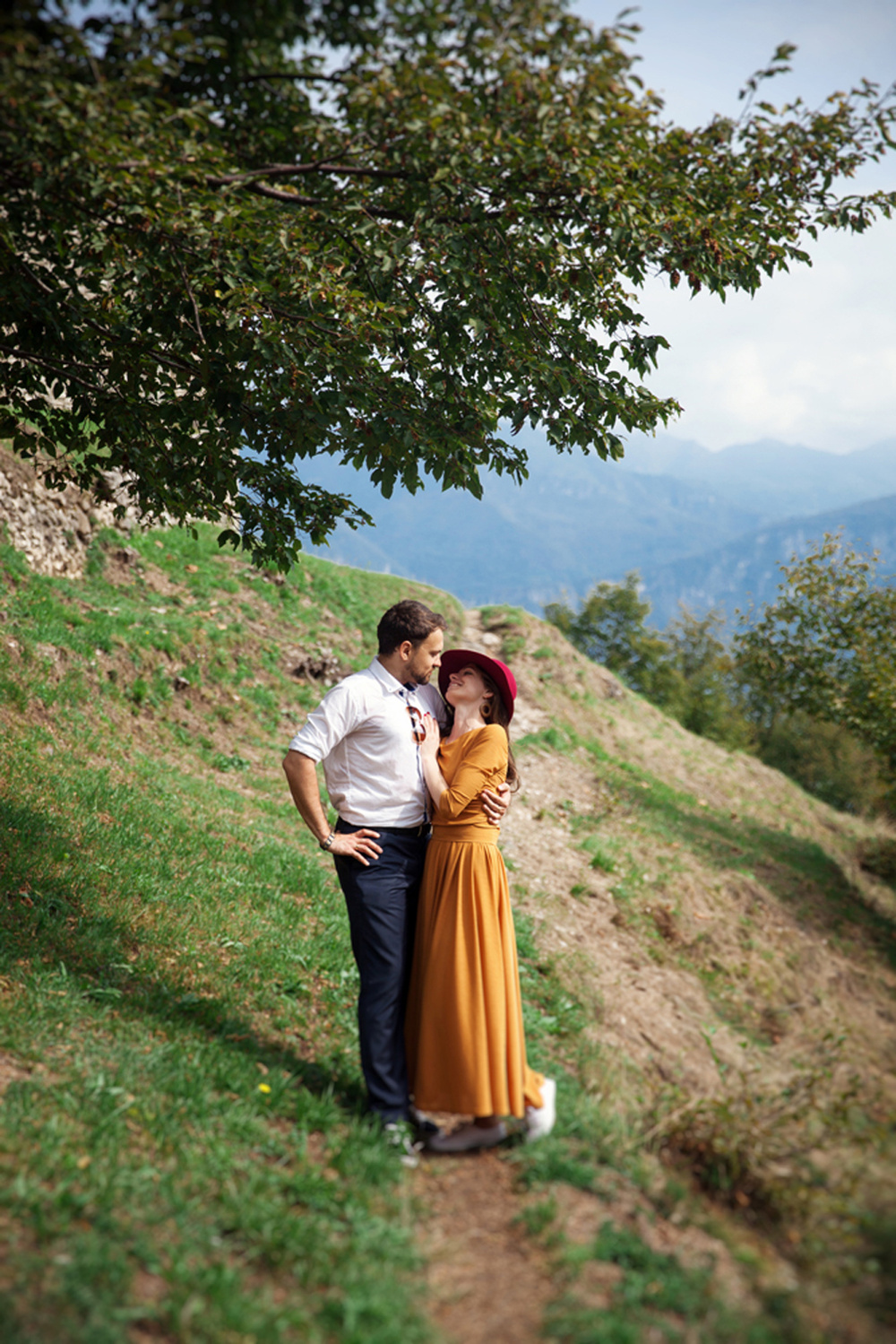 Italy, Como lake, Natalia&Dima