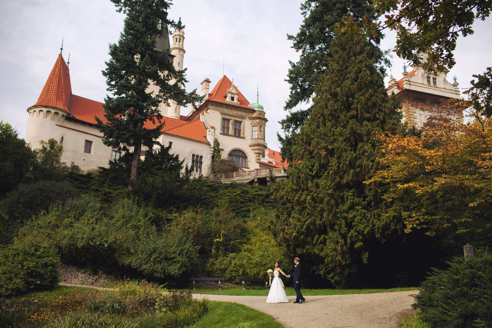 Prague,Staromestska radnice, Andrey&Daria