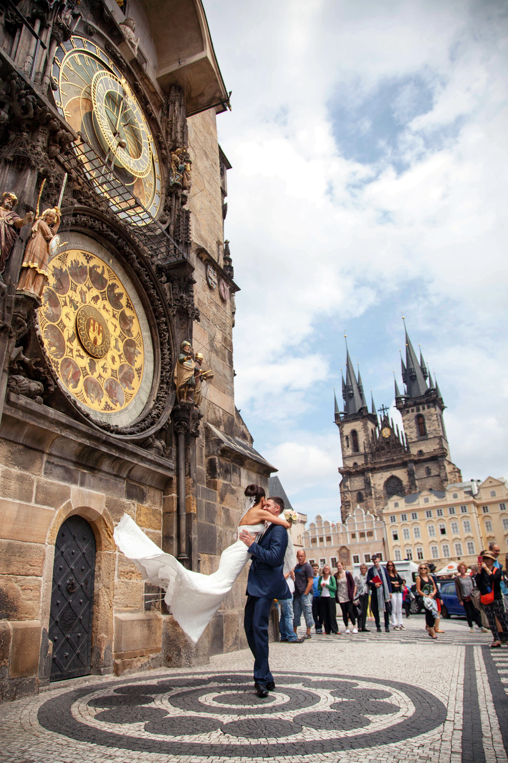 Prague, Klementinum, Alevtina&Maxim