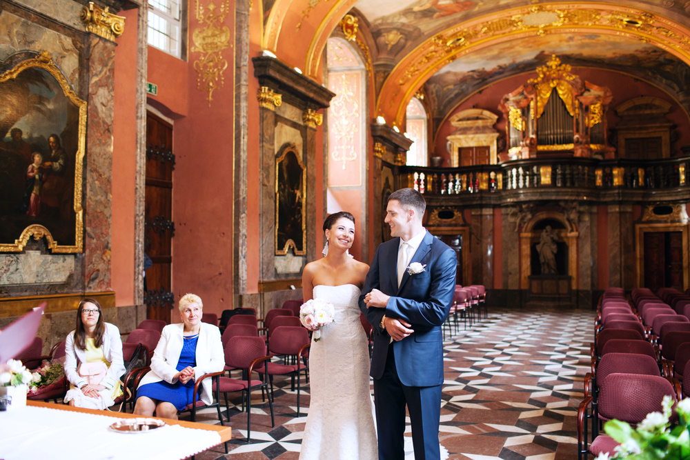 Prague, Klementinum, Alevtina&Maxim